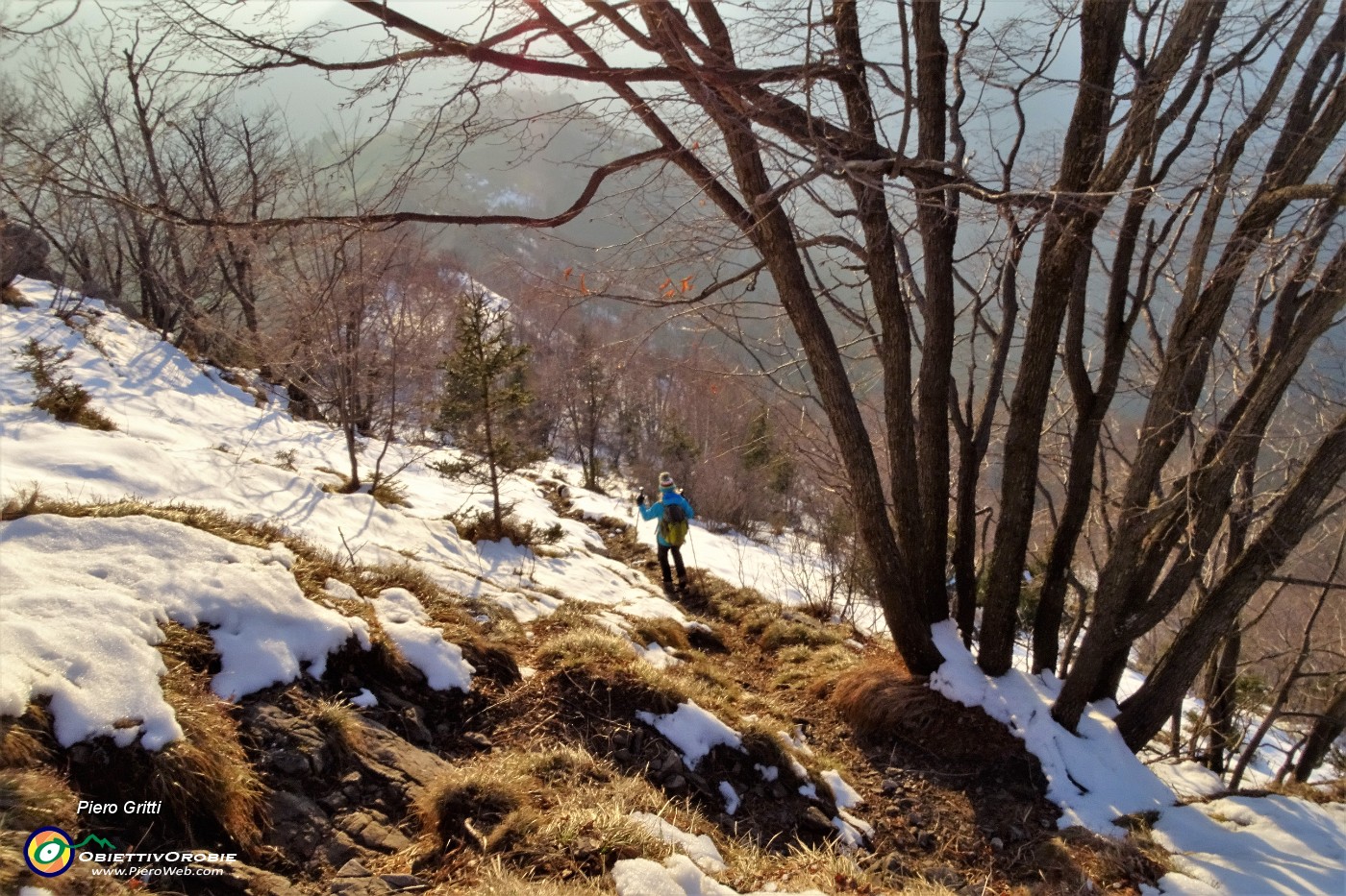 85 Scendiamo verso la Forcella di Spettino.JPG
